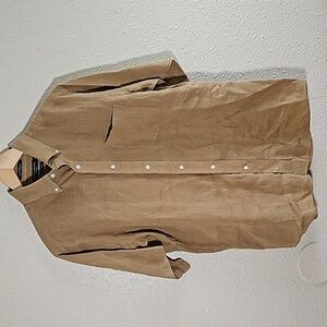 Daniel Cremieux Tan Casual Button Down Shirt